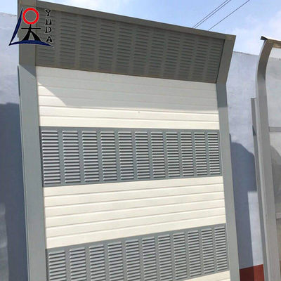 quality  Customized Traffic Noise Reduction Fences Wall Noise Cancelling Wall Sheet Highway Noise Barrier High Stability factory