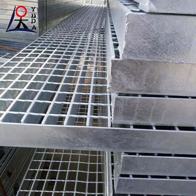 Offshore Platform Steel Grating Anti Slip Heavy Duty 6mm