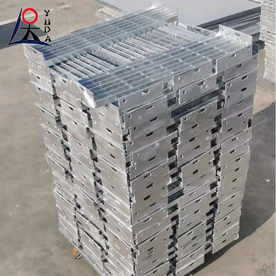 Steel Driveway Grating Galvanized Heavy Duty Steel Floor Grating 1m x 6m Metal Bearing Bar