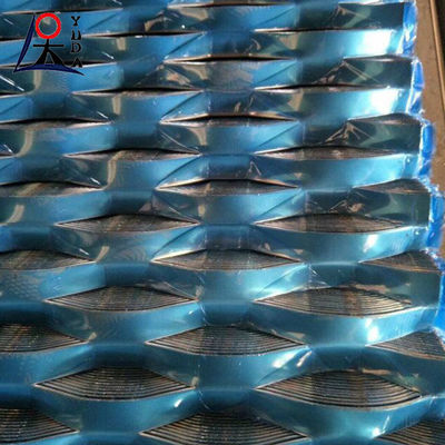 Galvanized Expanded Metal Diamond Mesh Raised Expanded Metal Sheet Suppliers