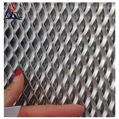 Stainless Steel Metal Expanded Mesh Office Building Facade Decoration Fence Sheet