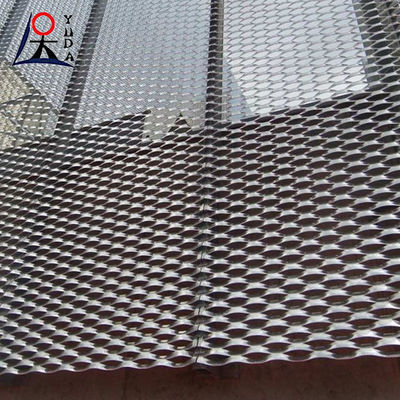 Stainless Steel Metal Expanded Mesh Office Building Facade Decoration Fence Sheet