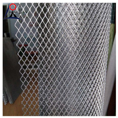 PVC Coated Expanded Metal Mesh Panels Anti-Slip Easy Install