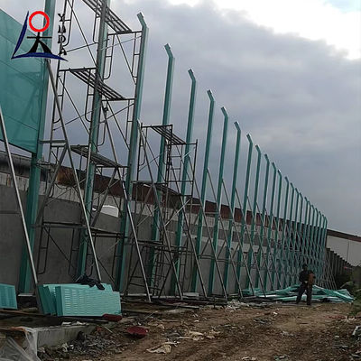 Sound Barrier Noise Reduction Galvanized Highway Noise Barriers Wall