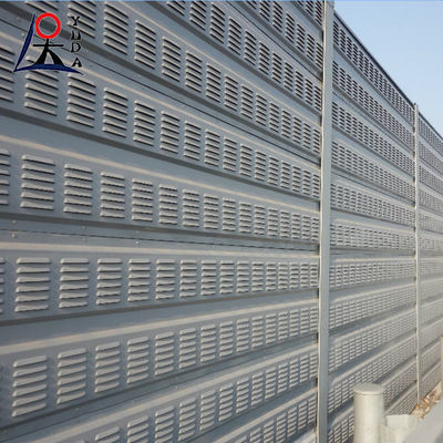 Sound Barrier Noise Reduction Galvanized Highway Noise Barriers Wall