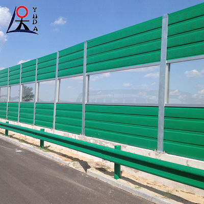 Steel Panel Sound Barrier for Highway and Railway Noise Reduction