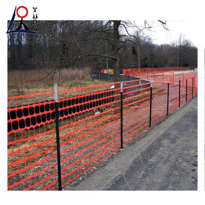 HDPE Plastic Safety Fence Mesh - Orange Warning Net for Construction