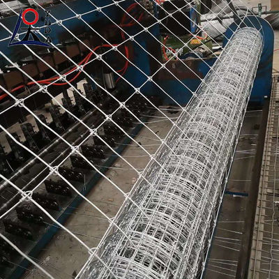 Galvanised Grassland Farm Fence Square Hole Metal Guard Field Fence