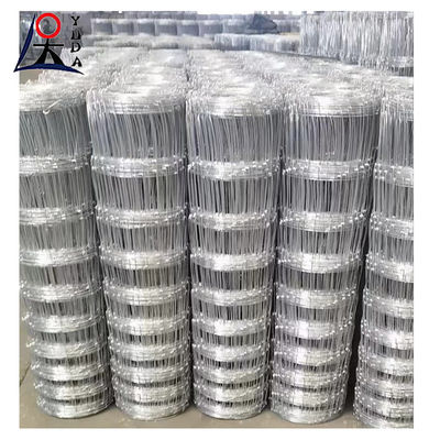 Grassland Weave Iron Wire Mesh Field Fence For Cattle Metal Net