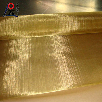 Brass Hardware Cloth Copper Wire Mesh 1-200 Mesh Square Hole