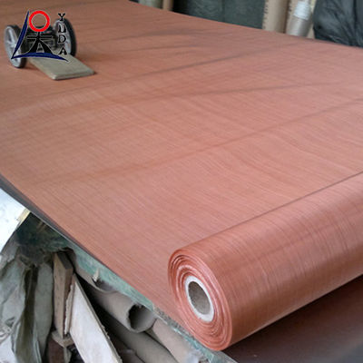 Fine Red Copper Wire Mesh Protection Wear resistance Decorative Brass Mesh Screen