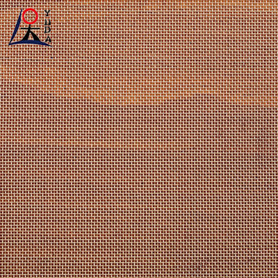 Superfine Red Shield Copper Mesh Screen Decorative Brass Wire Mesh