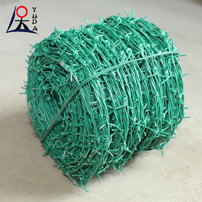 Single Strand Hot Dipped Galvanized Barbed Wire Barbed Iron Wire