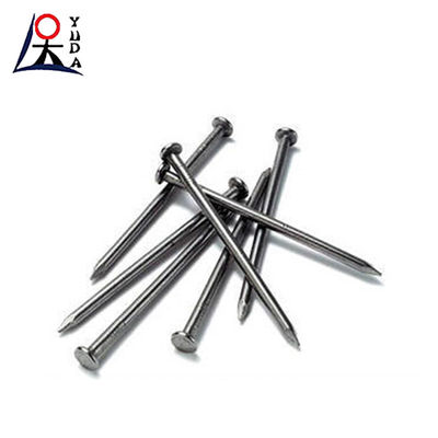 Building Construction Round Wood Nails Made Of Galvanized Steel