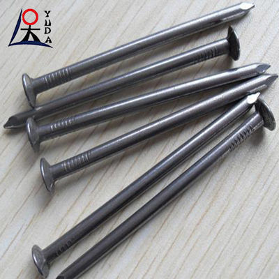 Flat Head Galvanized Common Iron Wire Nails Hardened Steel Concrete Nails