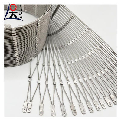 Stainless Steel Wire Rope Mesh Net 304 316 for Rock Fall Protection