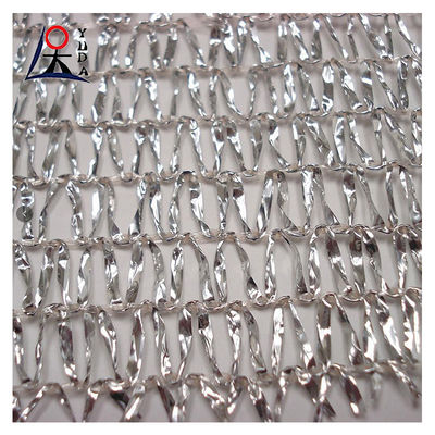 HDPE Aluminet Shade Cloth Anti Sun Shade Net Aluminum Mesh Good Cooling Effect