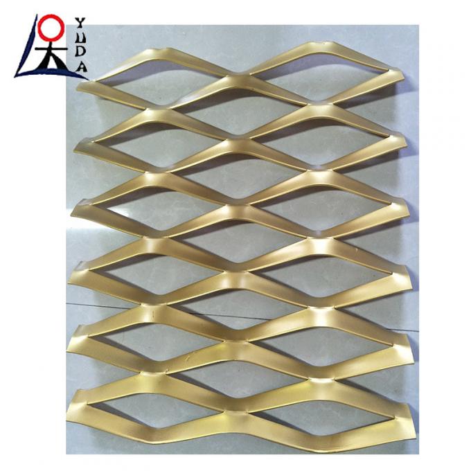Rust Resistant Diamond Plate Corrosion Resistance Diamond Expanded Metal Mesh Panels Steel Plate